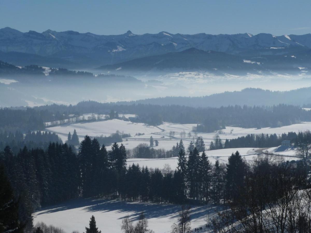 Ferienwohnung Pickenhan Scheidegg Buitenkant foto