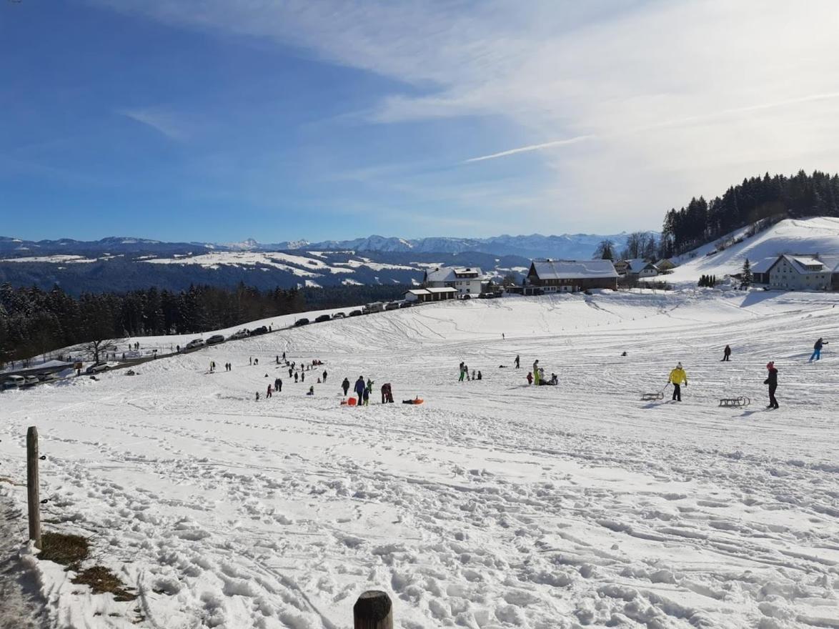 Ferienwohnung Pickenhan Scheidegg Buitenkant foto