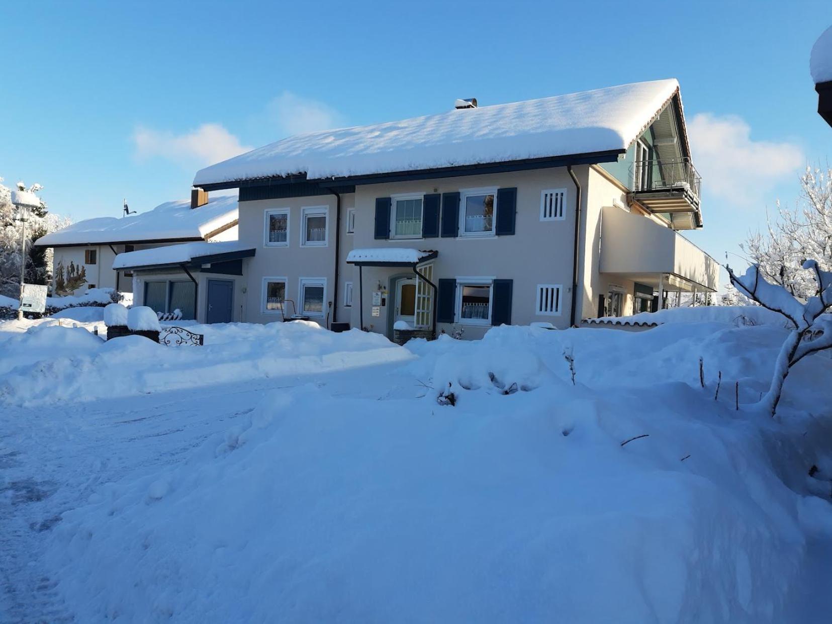 Ferienwohnung Pickenhan Scheidegg Buitenkant foto